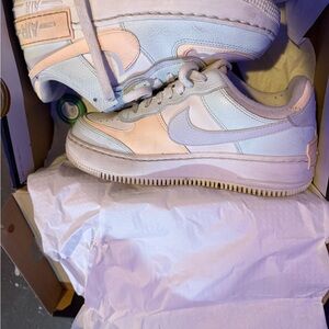 Nike sail/barely green af1